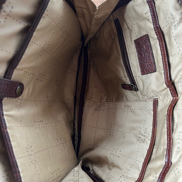 Moore and Giles Jay Modern Briefcase - Picture 3 of 5